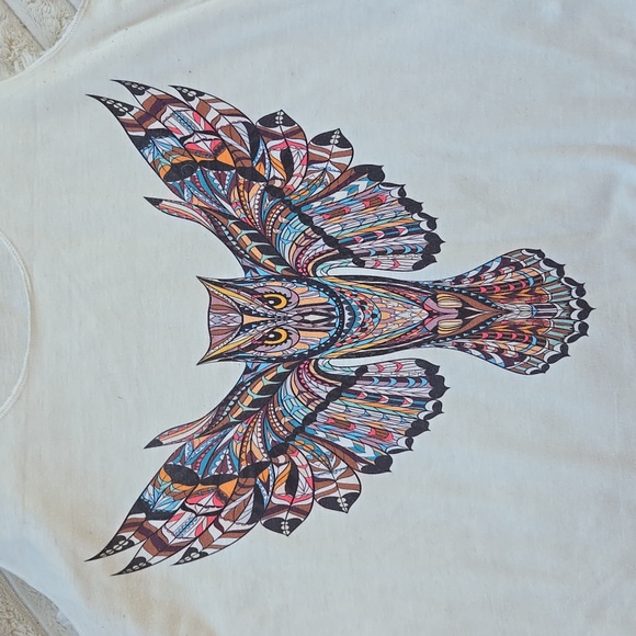 Mexicali Blues Sacred Owl Racerback Tank - Picture 6 of 6